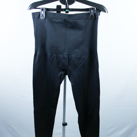 Shapermint Women's 2X Black Footless Tights 96%Polyamide/4%Elastane - Picture 4 of 6